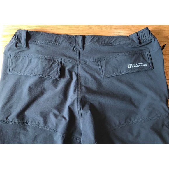 MOUNTAIN WAREHOUSE EXTREME Mens 4 Way Stretch Trouser, 38x32 NEW WITH TAGS Gray - Picture 6 of 12
